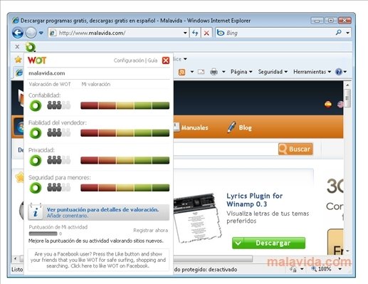 WOT Internet Explorer  20090414