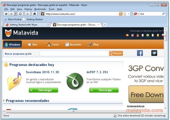 Wyzo  3.0.3 Ingl�s
