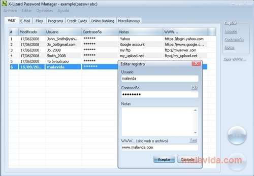 X-Lizard Password Manager 4.0.0