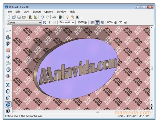 Xara 3D 6.0 Engelsk
