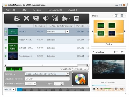 Xilisoft DVD Creator 6.2.5.0823