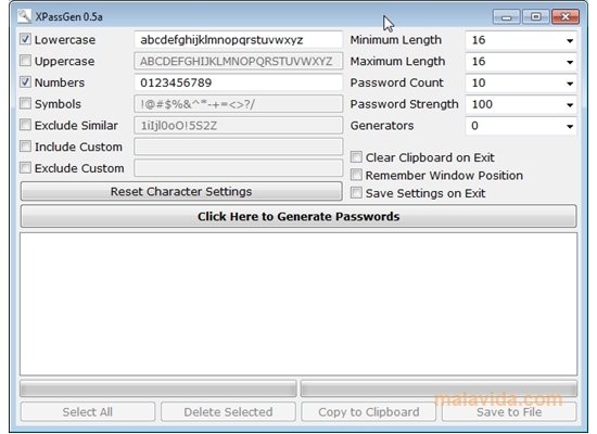 XPassGen 0.5a