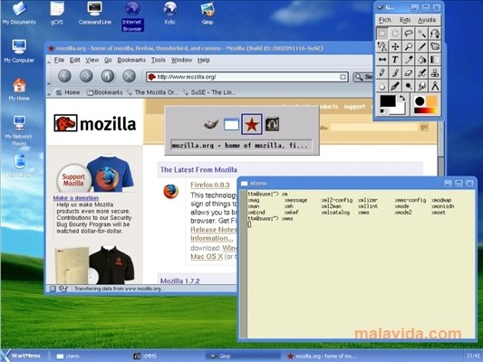 XPde Desktop Enviroment 0.5.1 Englisch