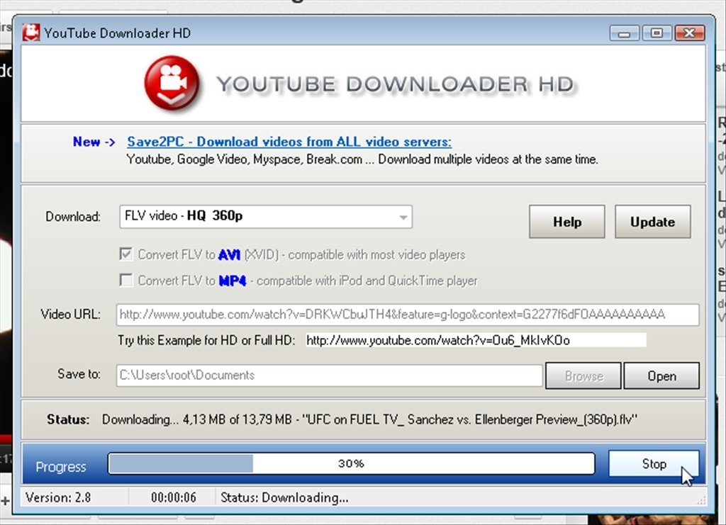 Images YouTube Downloader HD 2.2.2