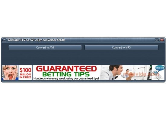YouTube FLV to AVI easy converter 5.9.40