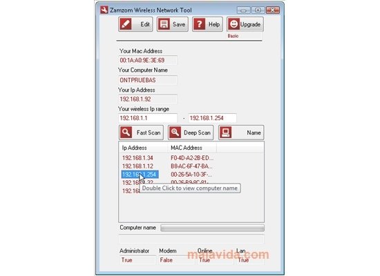 Zamzom Wireless Network Tool