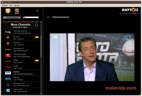 Zattoo  3.3.2 Beta
