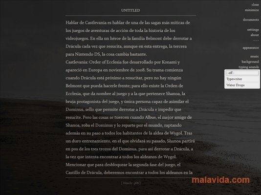 ZenWriter 1.34
