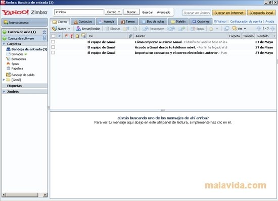 Zimbra Desktop 7.2.2