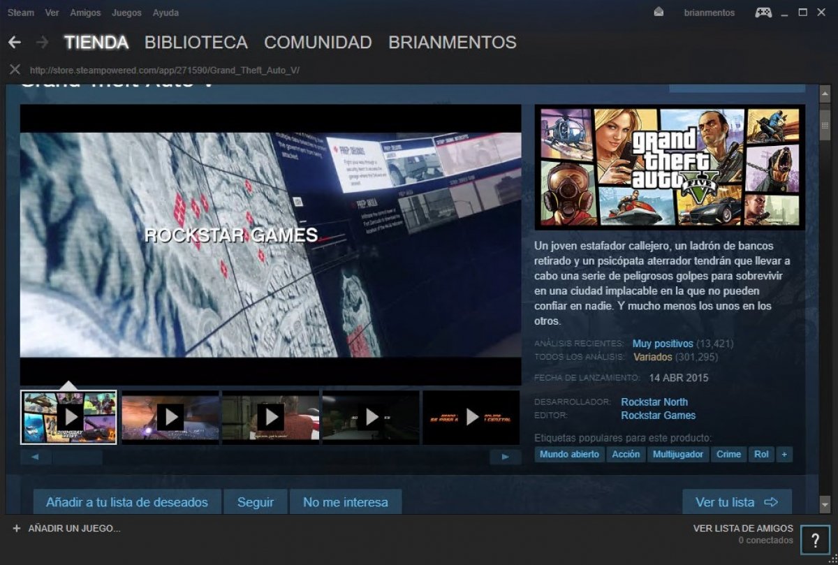 Cómo descargar GTA 5 para PC