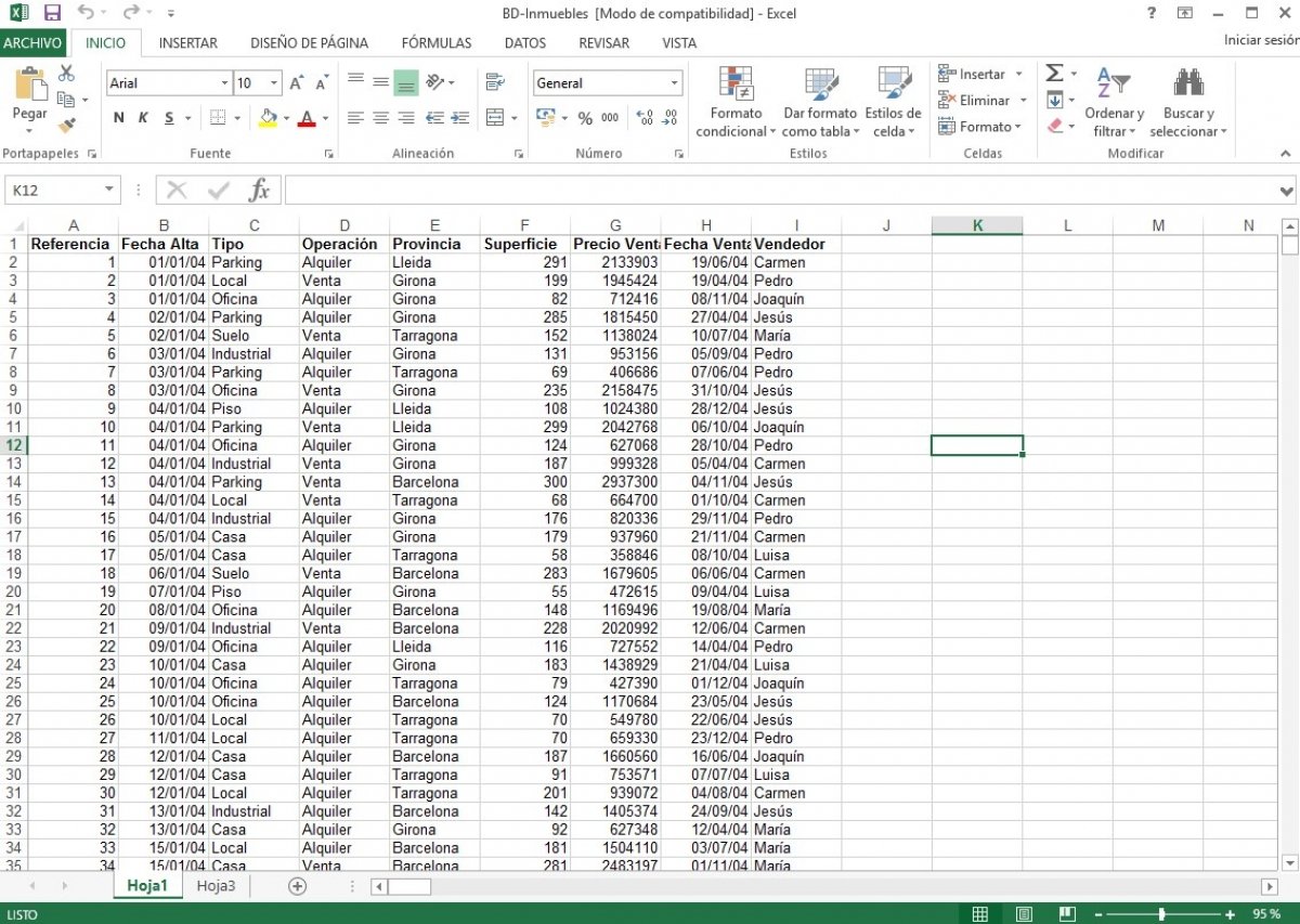 Cómo funciona Excel