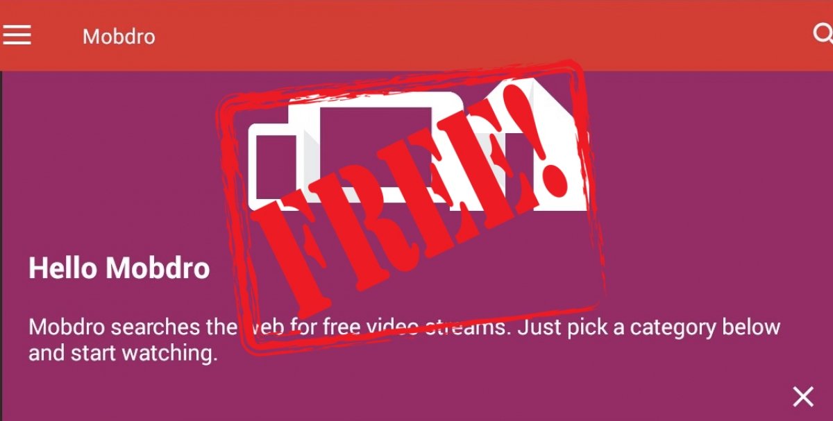 Est-ce que Mobdro est gratuit?