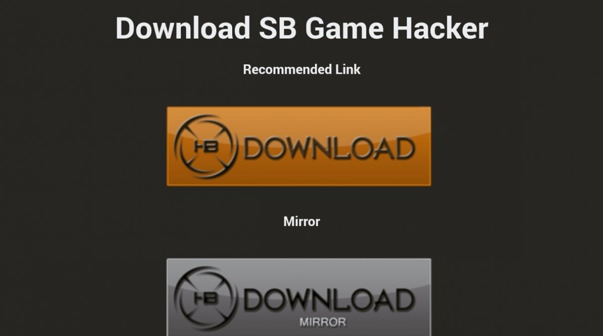 Cómo descargar SB Game Hacker