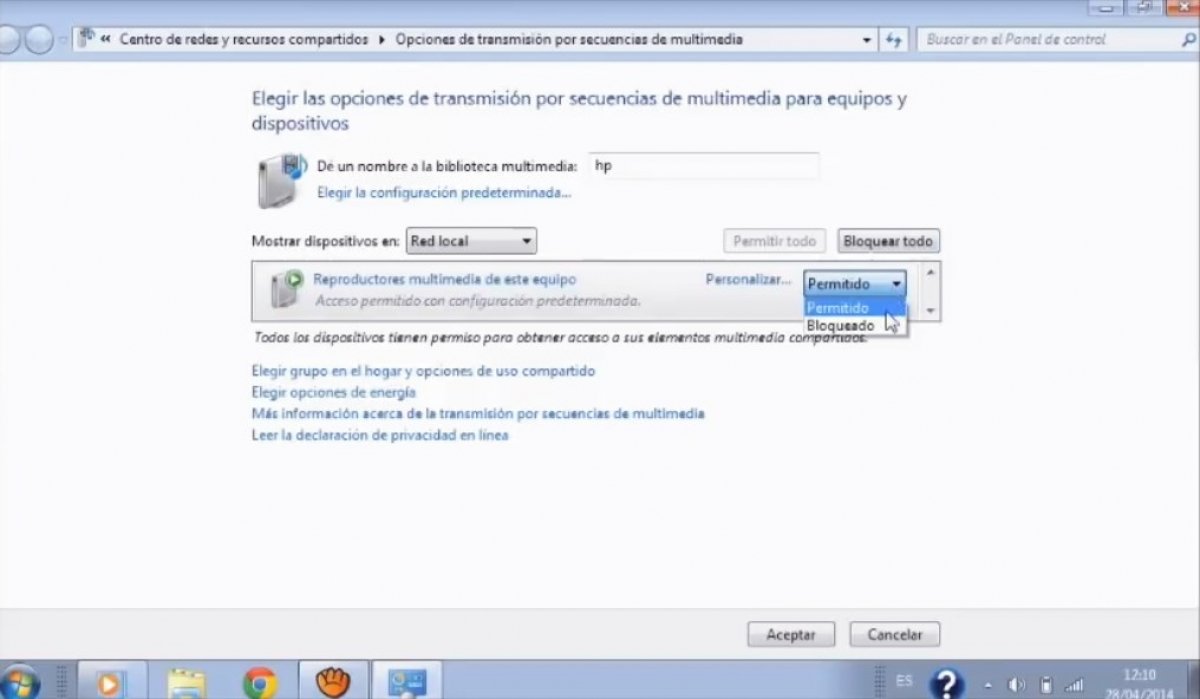 Cómo instalar y configurar un Servidor DLNA en Windows 7