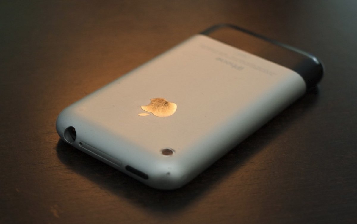 Carcasa trasera del iPhone de primera generación