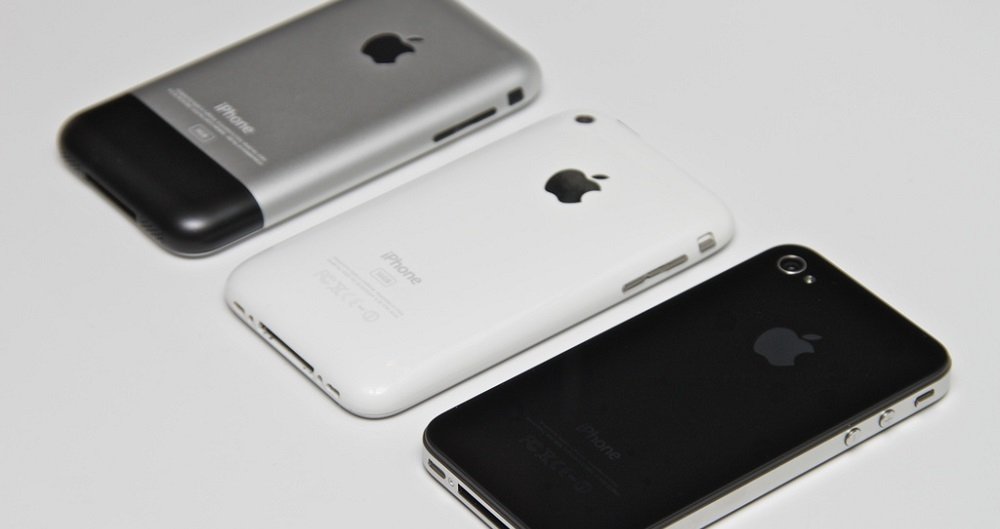 La evolución del iPhone del teléfono original de Apple al iPhone X