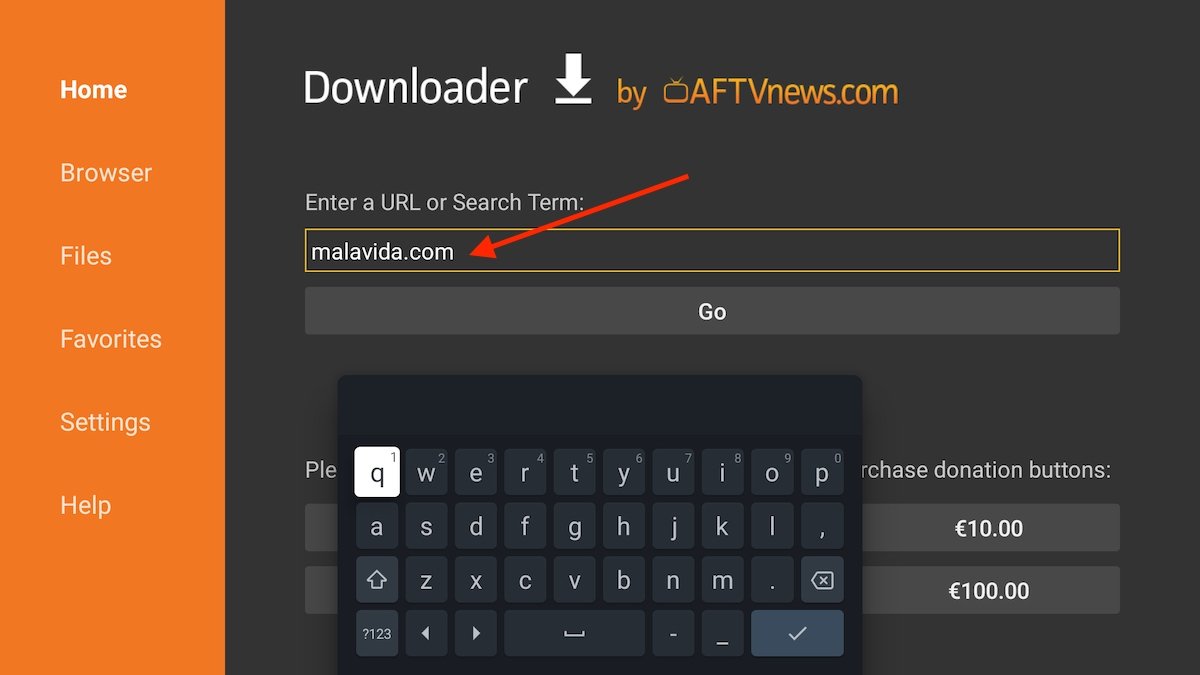 Acceder a repositorio de descargas