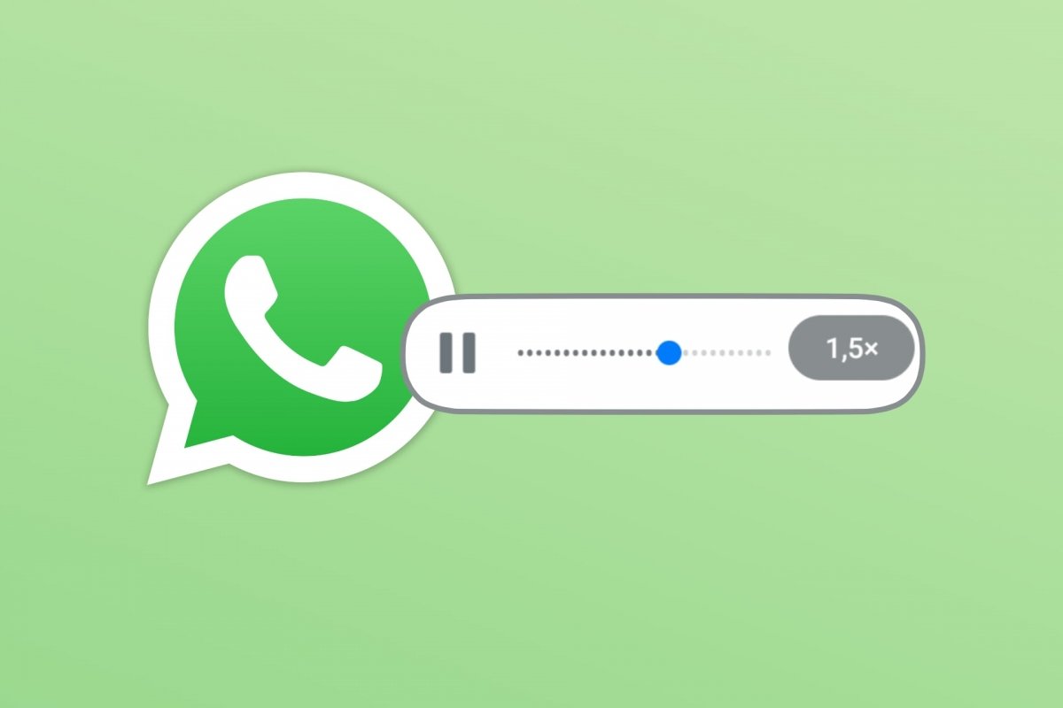 Acelera los audios de WhatsApp