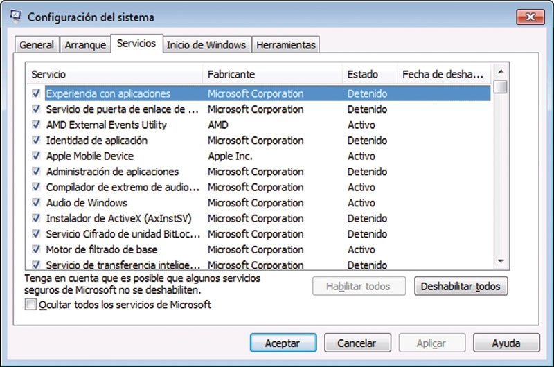 Acelera Windows 10