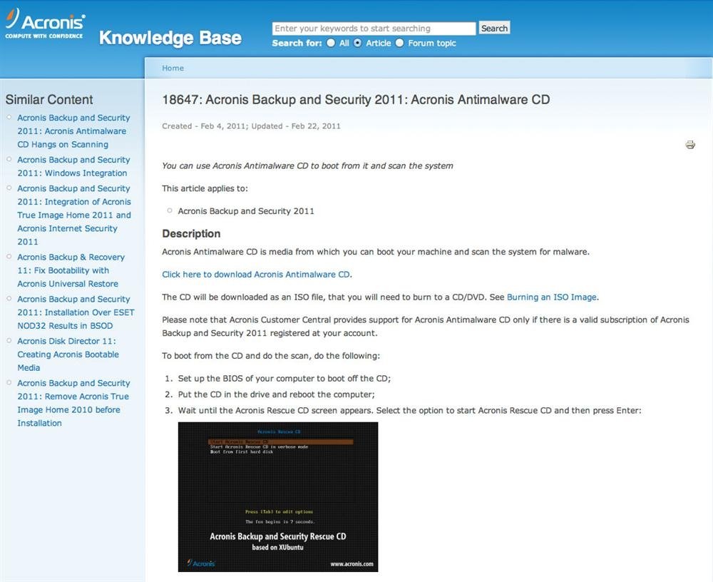 antimalware for mac rescue usb