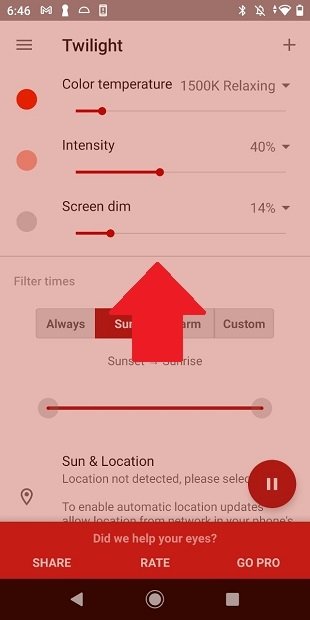 Ajustar temperatura y tono de la pantalla