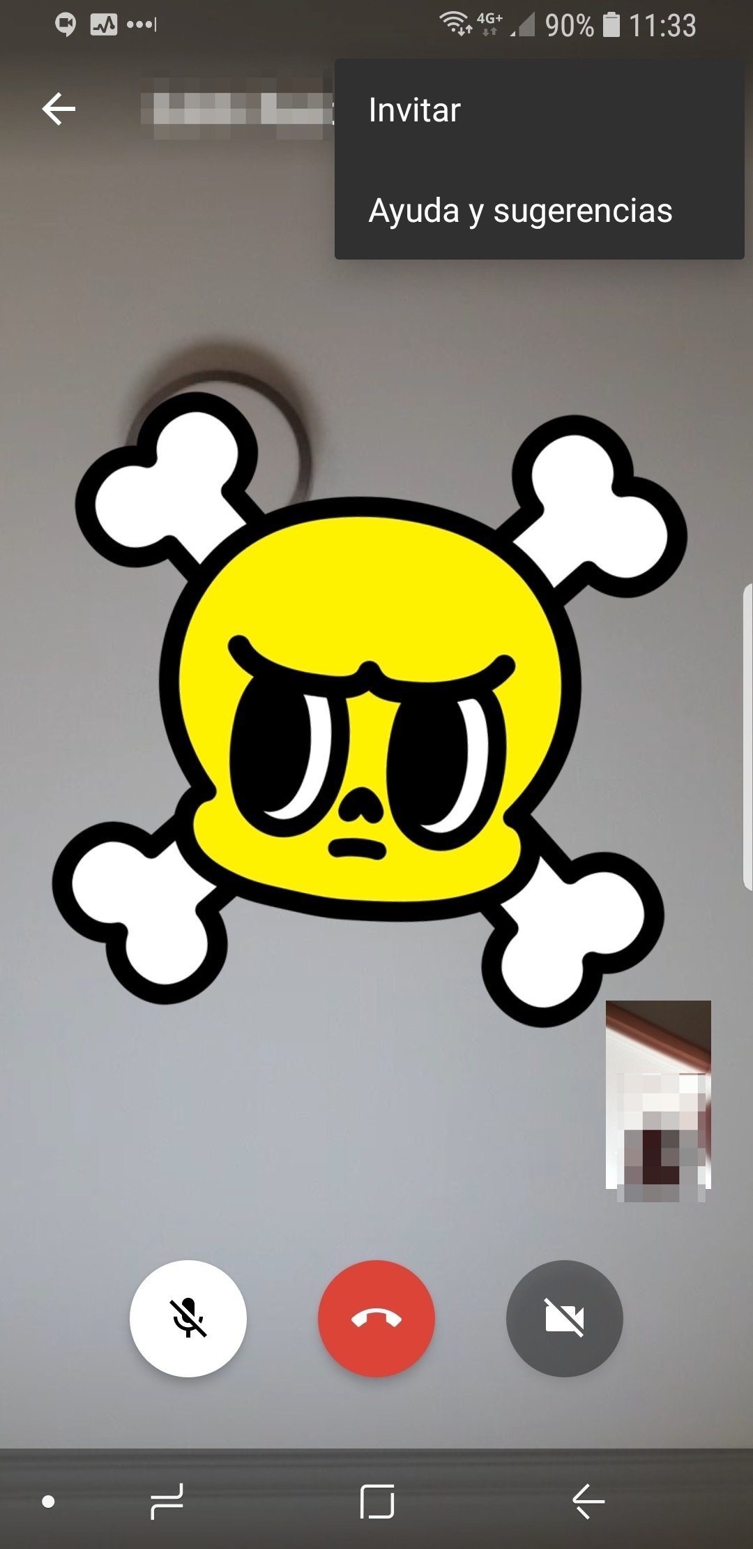 Añadir participantes a una llamada en Hangouts