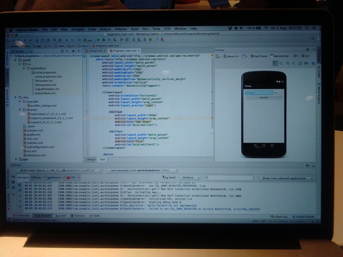 Android Studio tiene lo necesario para poder usar ADB