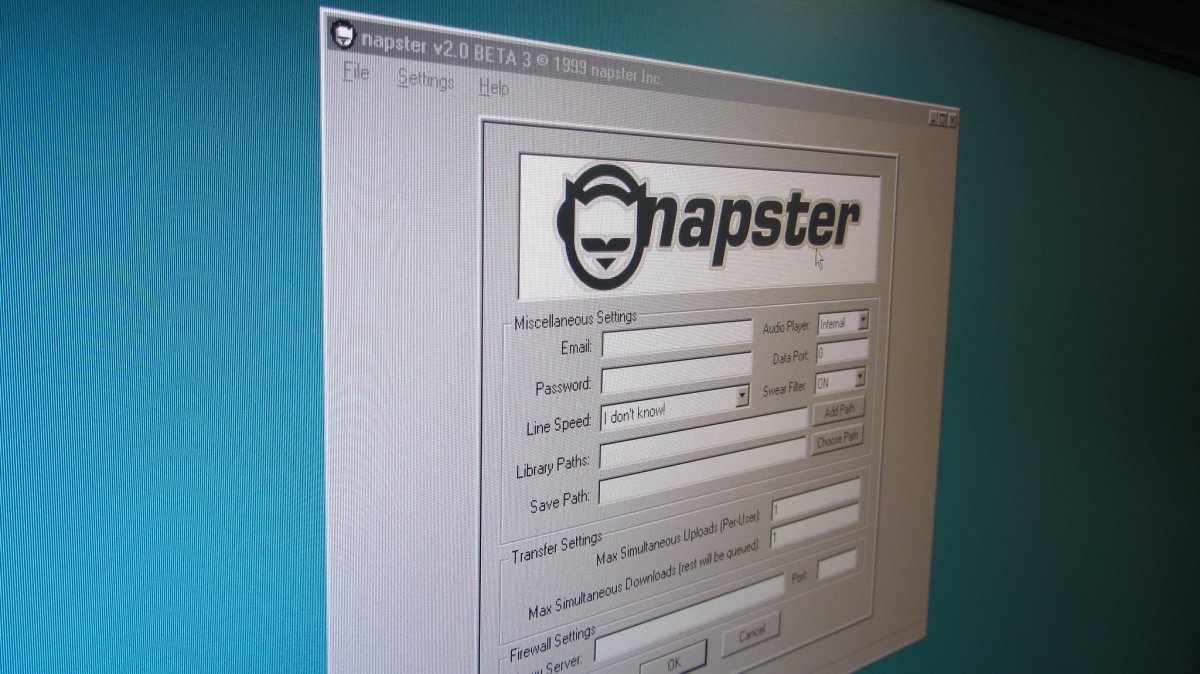 Antiguo cliente P2P de Napster