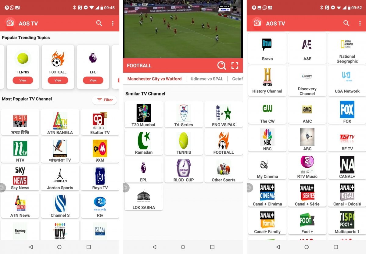 AOS TV ofrece TV por un tubo sin complicaciones