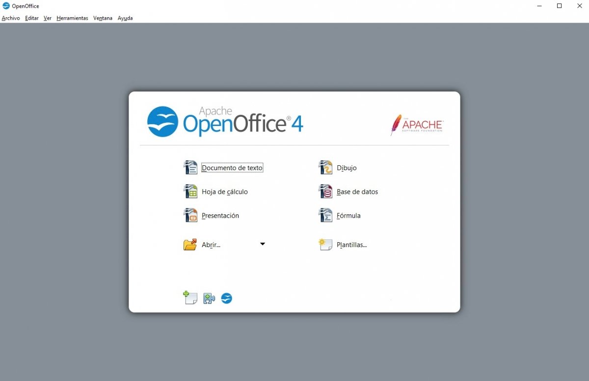 Apache OpenOffice permite no echar de menos a Office de Microsofft