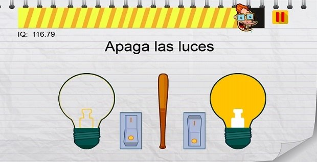 Apaga las luces a lo bruto