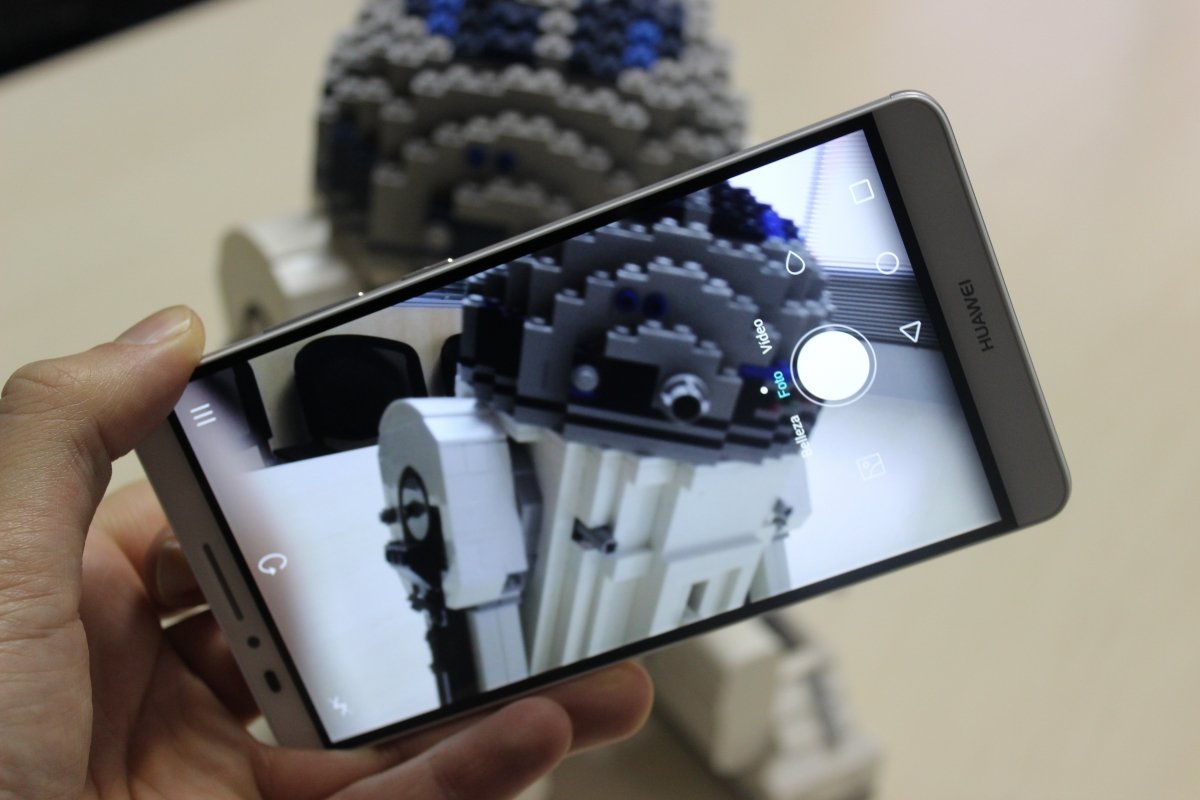 Aplicación de cámara de fotos de Huawei Ascend Mate 7