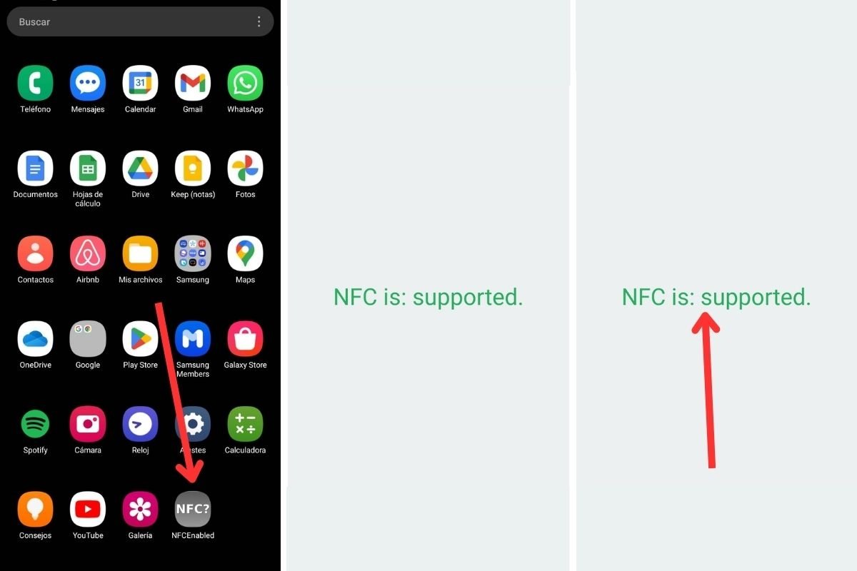 Aplicación para comprobar si el NFC está habilitado o no