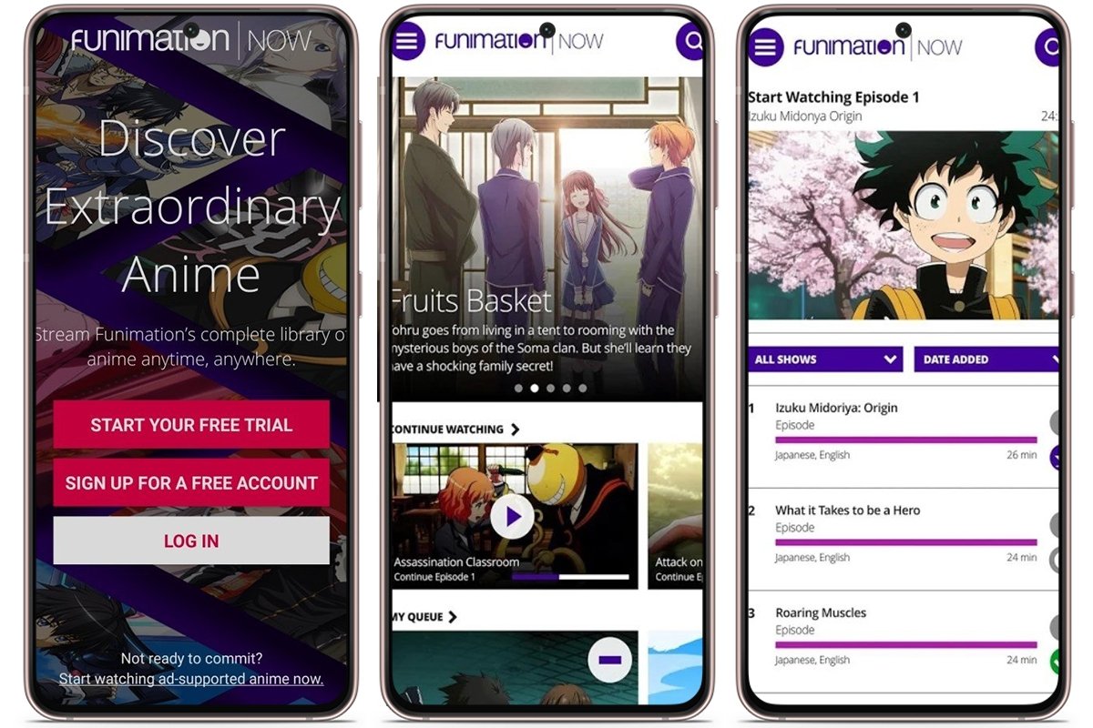 Las mejores alternativas a Crunchyroll para ver anime en Android