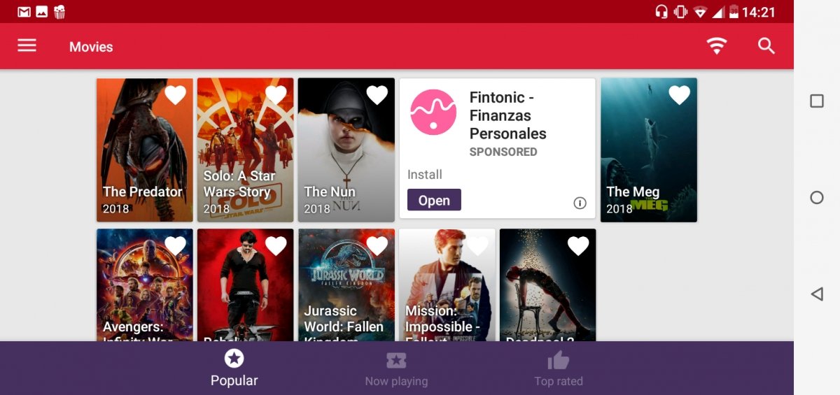 Appflix es otra alternativa a Plusdede en Android