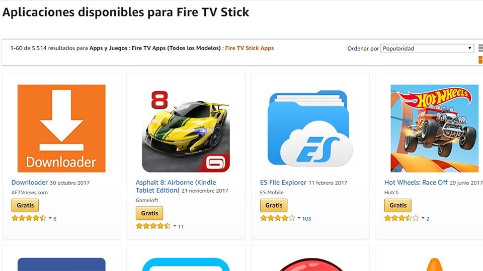 Apps Amazon