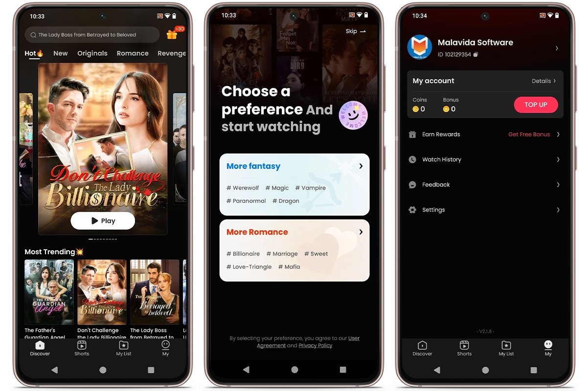 Apps de microdramas - GoodShort