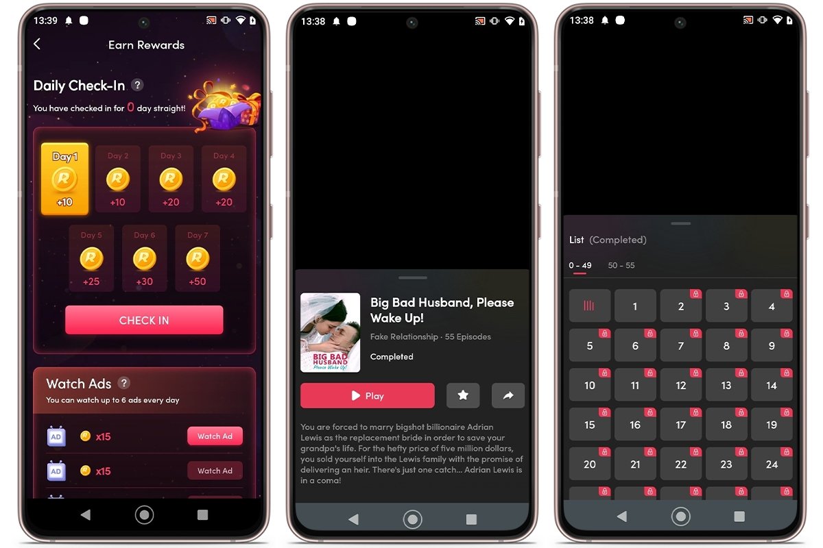 Apps de microdramas - ReelShort