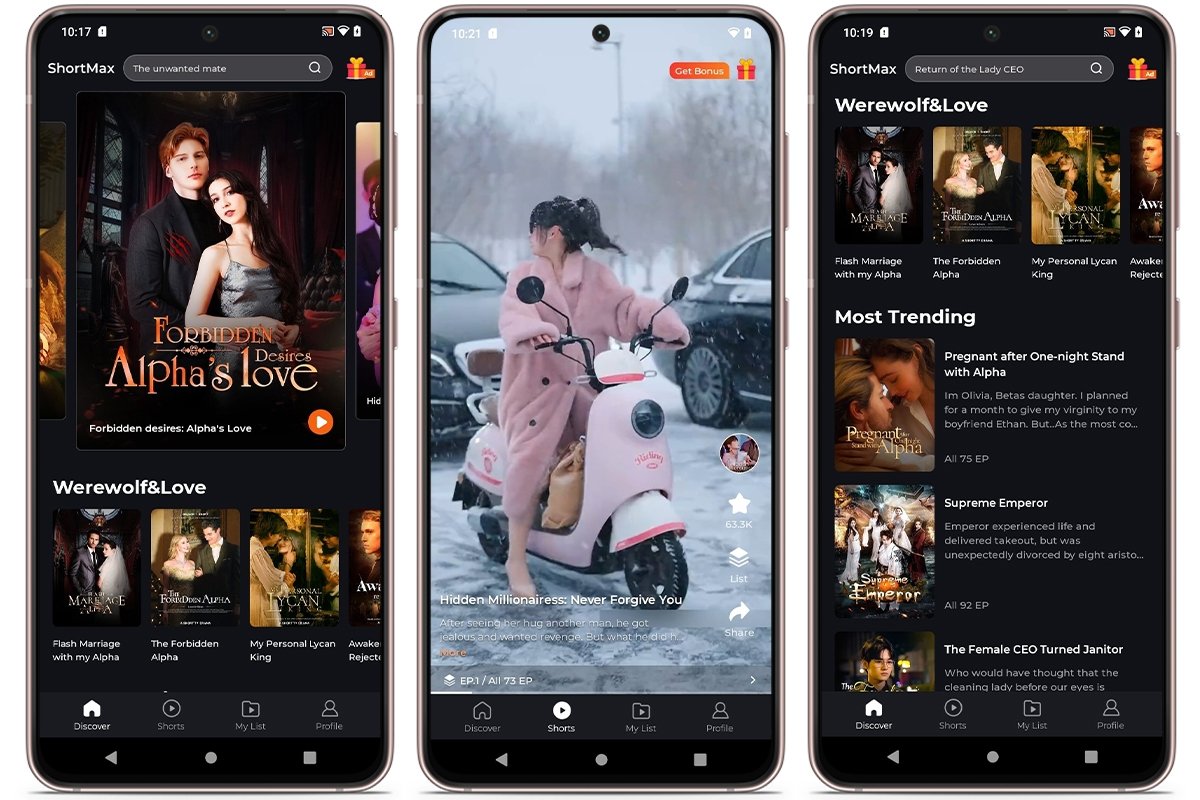 Apps de microdramas - ShortMax