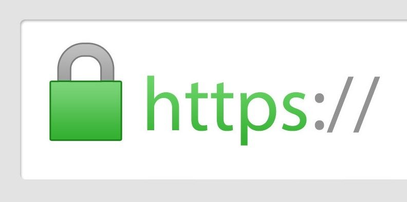 Así aparece en la barra de direcciones una web con certificado SSL
