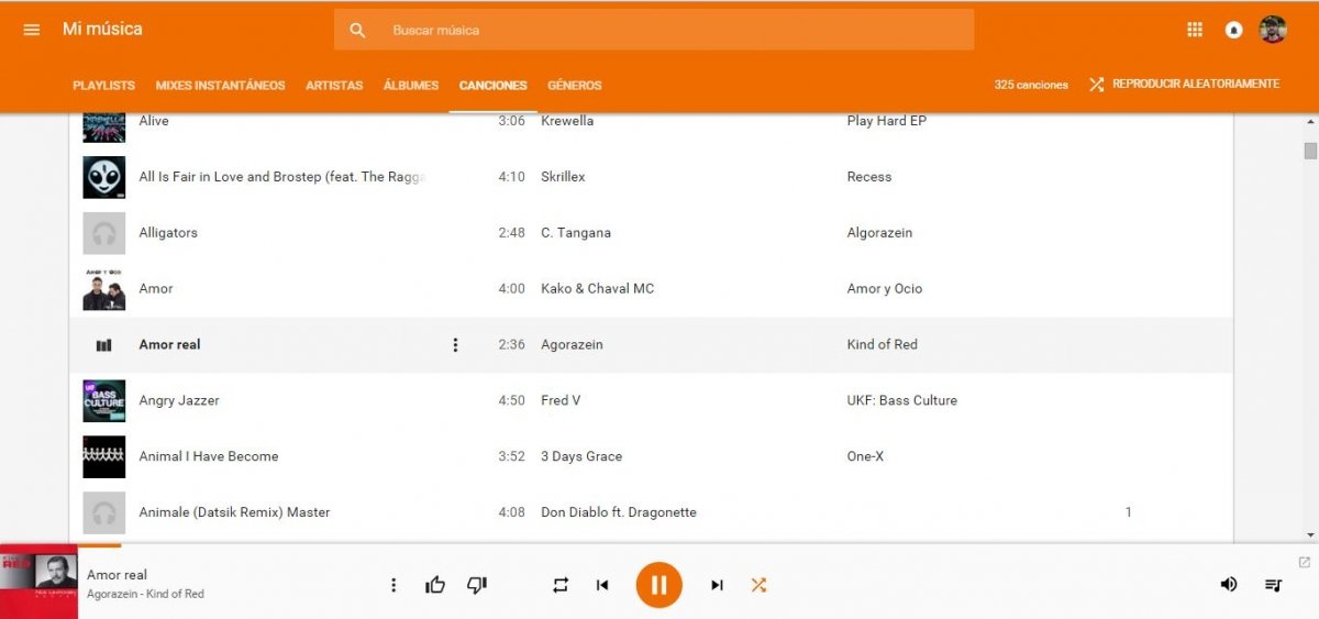 Así es Google Play Music en la web
