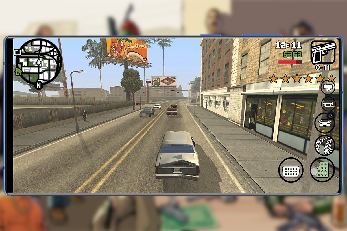 Así funciona el sistema de búsqueda policial en GTA San Andreas en Android