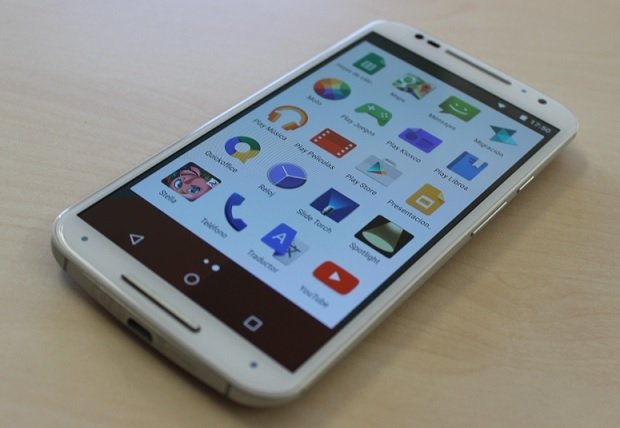 Así luce la pantalla del Moto X de segunda generación