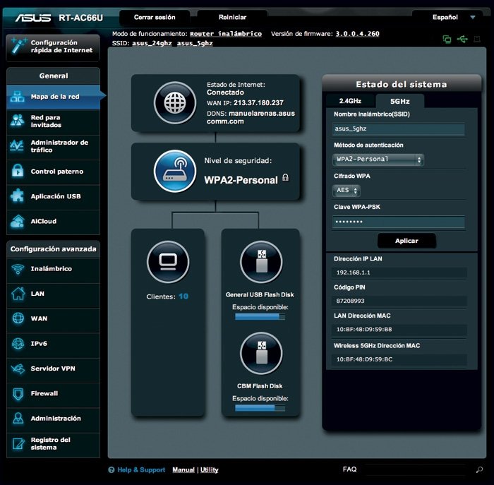 Asus RT-AC66U práctico 4