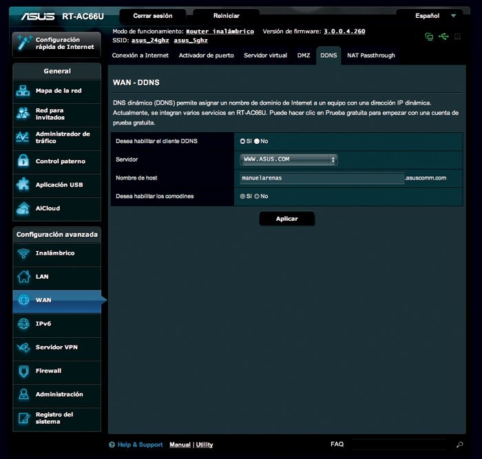 Asus RT-AC66U práctico 5