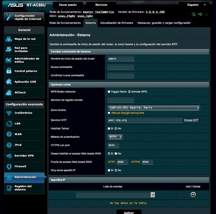 Asus RT-AC66U práctico 6