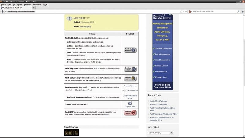 Automatiza tareas AutoIt 1