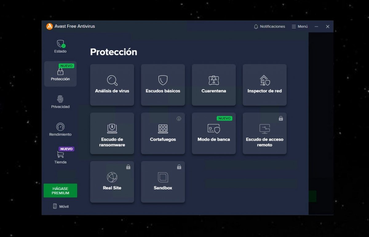 Avast ofrece protección fiable de manera gratuita