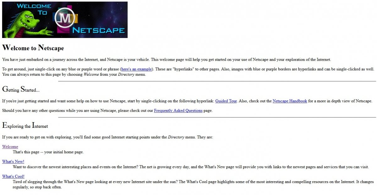 Bienvenidos a Netscape