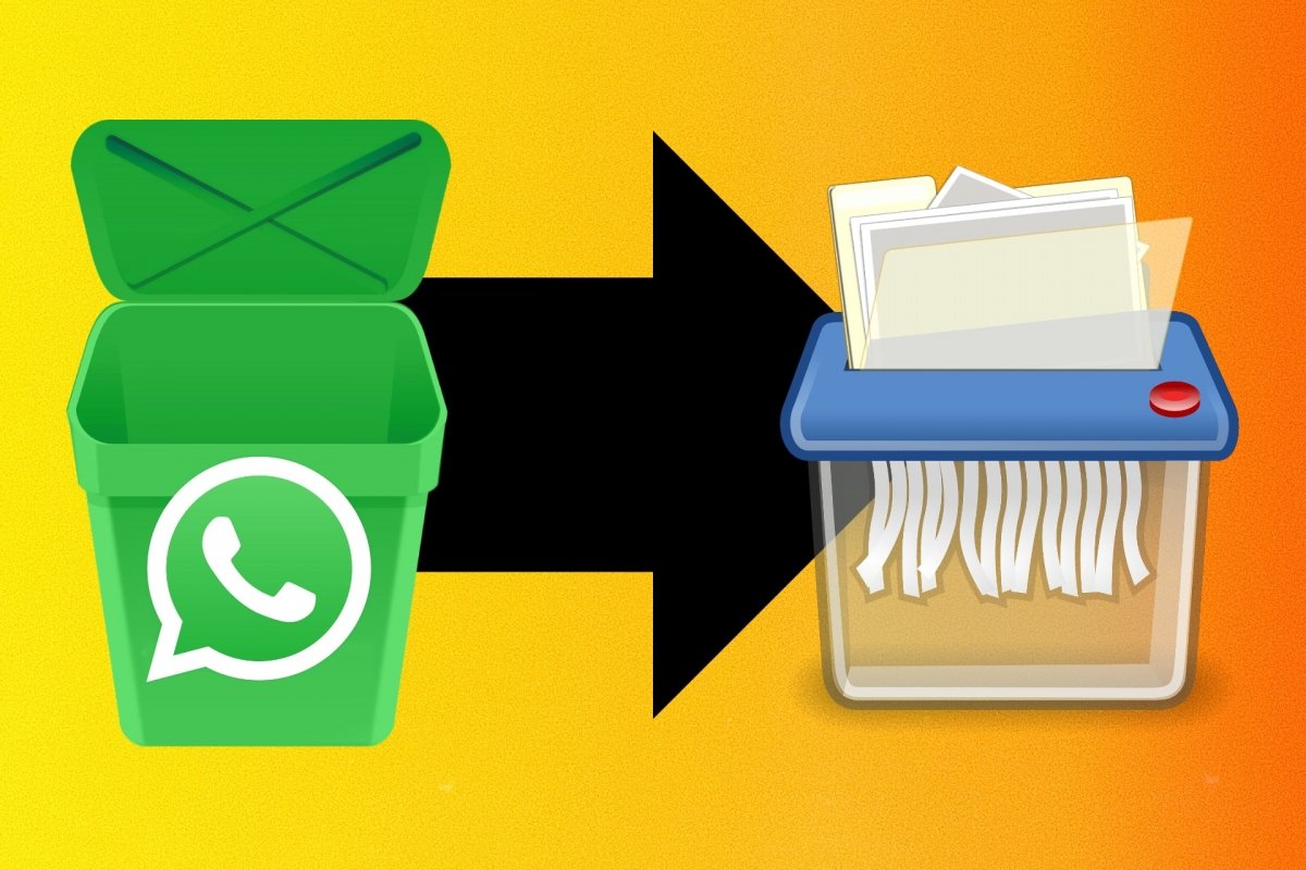 Borrar archivos de la papelera de WhatsApp